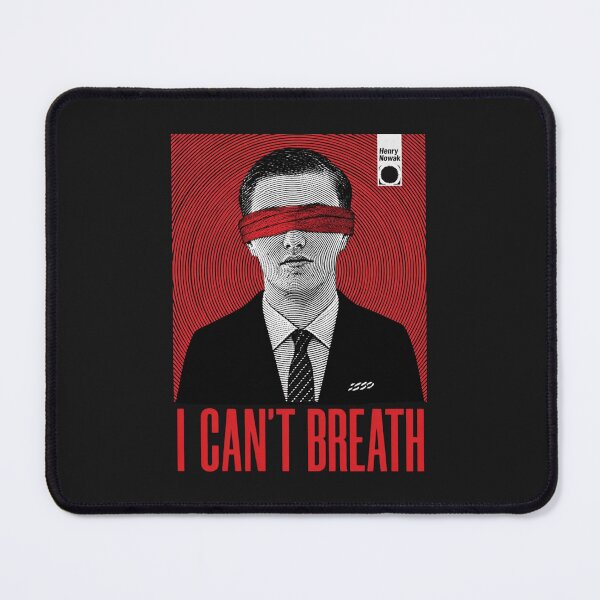 Item preview, I Can't Breath - Henry Nowak Justice Protest Graphic designed and sold by Essémké.
