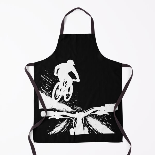 Item preview, MTB downhill jump POV - mountain bike design designed and sold by Pineapple-Tree.