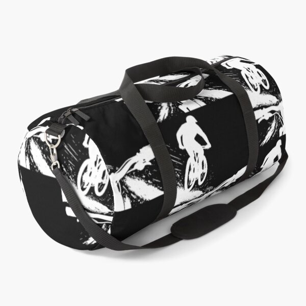 Item preview, MTB downhill jump POV - mountain bike design designed and sold by Pineapple-Tree.