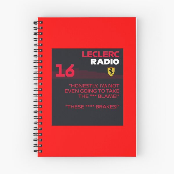 Item preview, Charles Leclerc Radio Message “Brakes” designed and sold by myideal-shop.