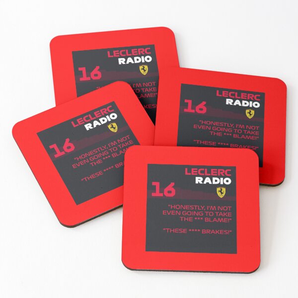 Item preview, Charles Leclerc Radio Message “Brakes” designed and sold by myideal-shop.