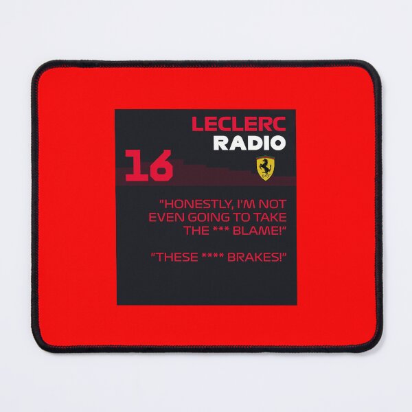 Item preview, Charles Leclerc Radio Message “Brakes” designed and sold by myideal-shop.