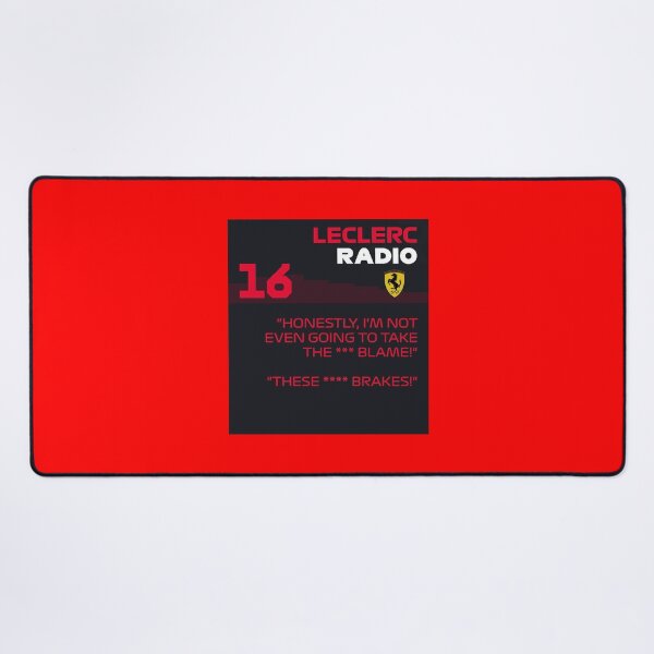 Item preview, Charles Leclerc Radio Message “Brakes” designed and sold by myideal-shop.
