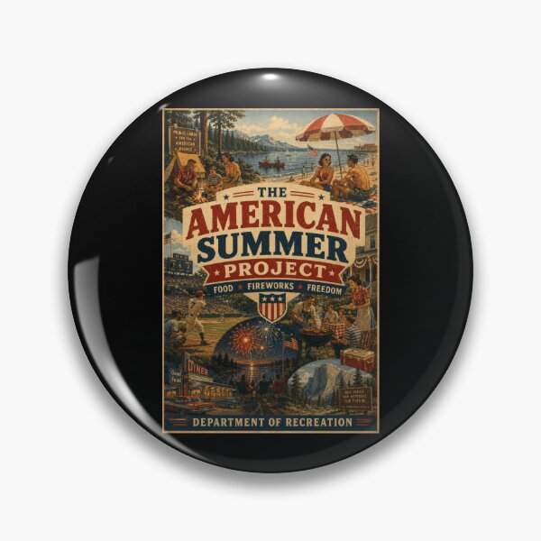 Item preview, American Summer Americana Food Fireworks Freedom Retro Design designed and sold by TheTrendsDesk.