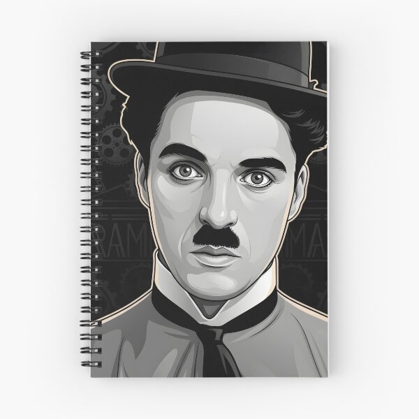 Item preview, Charlie Chaplin Vector Illustration designed and sold by Boruto1231.