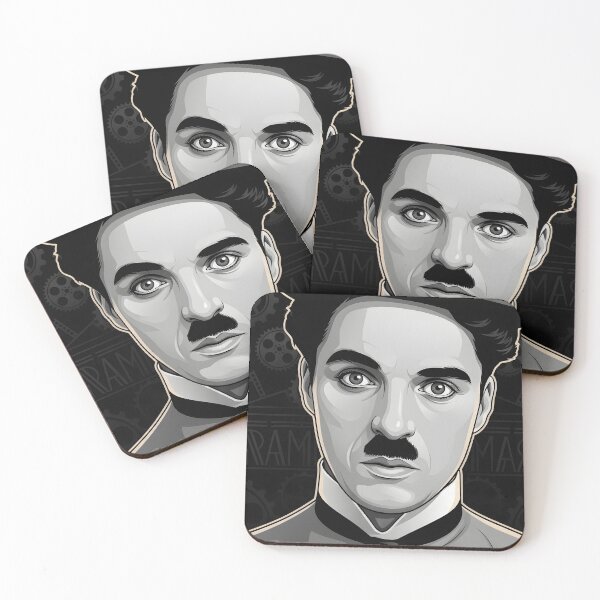 Item preview, Charlie Chaplin Vector Illustration designed and sold by Boruto1231.