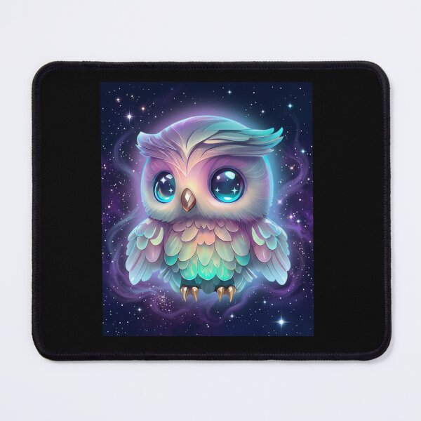 Item preview, Cute Celestial Galaxy Baby Owl designed and sold by QuirkyCloud Designs.
