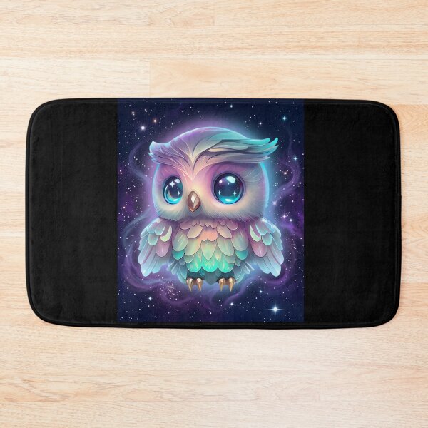 Item preview, Cute Celestial Galaxy Baby Owl designed and sold by QuirkyCloud Designs.