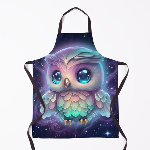 Item preview, Cute Celestial Galaxy Baby Owl designed and sold by QuirkyCloud Designs.