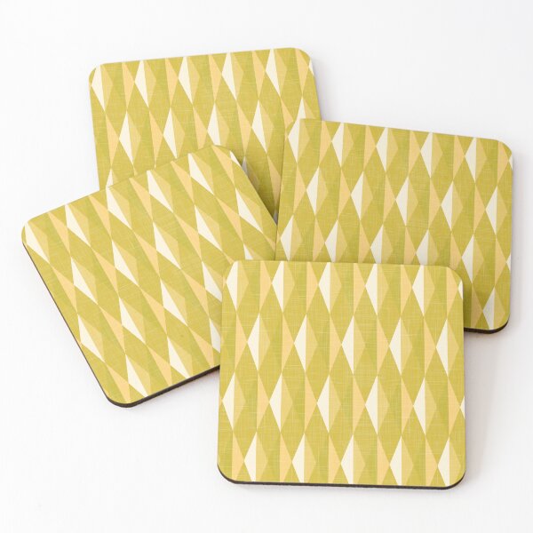 Item preview, Diamond Geometric Lemon Tones designed and sold by mirimo.