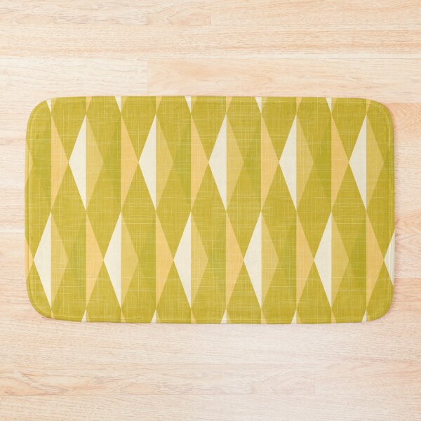 Item preview, Diamond Geometric Lemon Tones designed and sold by mirimo.