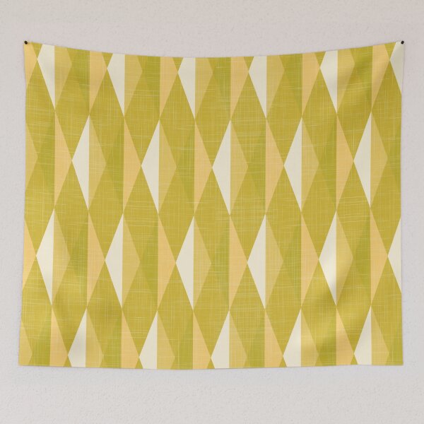 Item preview, Diamond Geometric Lemon Tones designed and sold by mirimo.