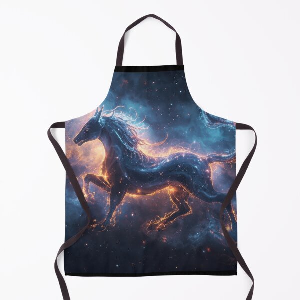 Item preview, Galactic Unicorn Running Through Cosmic Space designed and sold by Nick Seidel.