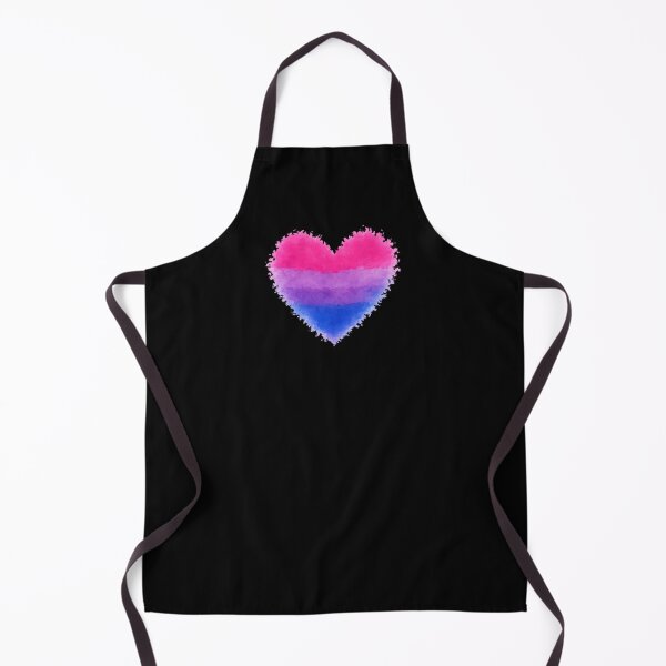 Item preview, Bi Pride Heart – Watercolor Bisexual Pride Design designed and sold by PaTkA art.