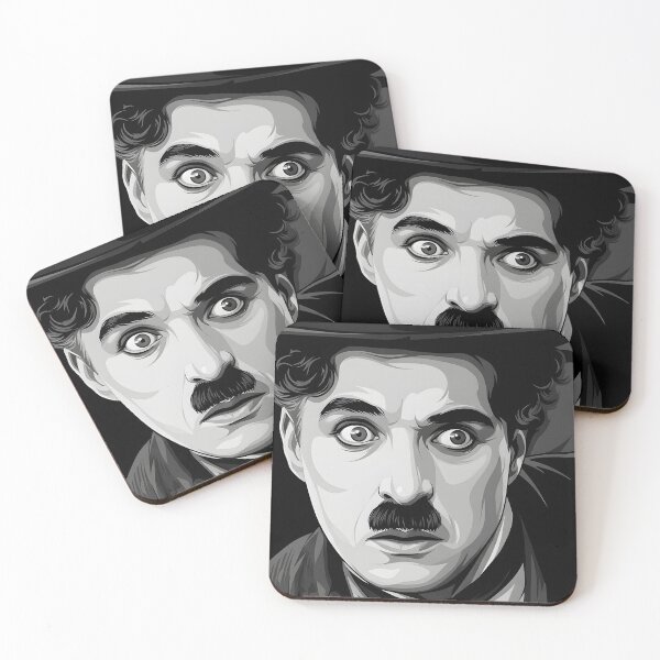 Item preview, Charlie Chaplin Vector Illustration designed and sold by Boruto1231.