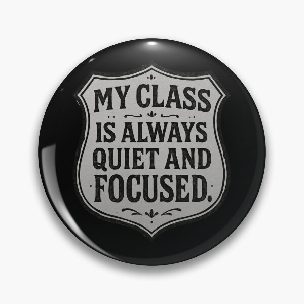 Item preview, Quiet And Focused Class designed and sold by SiarheiYur.