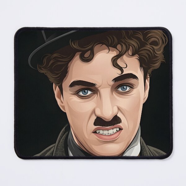 Item preview, Charlie Chaplin Vector Illustration designed and sold by Boruto1231.