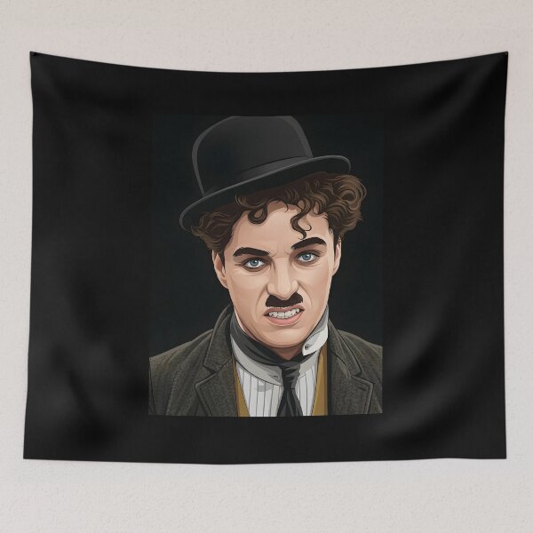Item preview, Charlie Chaplin Vector Illustration designed and sold by Boruto1231.