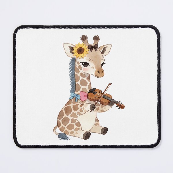 Item preview, Musician Giraffe | Enchanted Violin Player designed and sold by AillustriaAK.