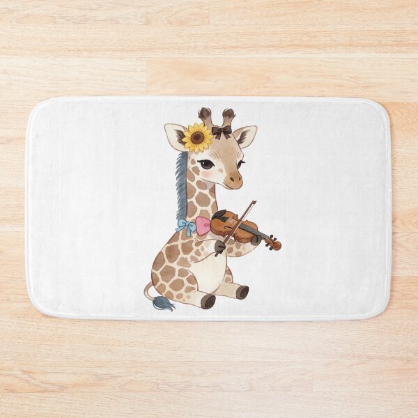 Item preview, Musician Giraffe | Enchanted Violin Player designed and sold by AillustriaAK.
