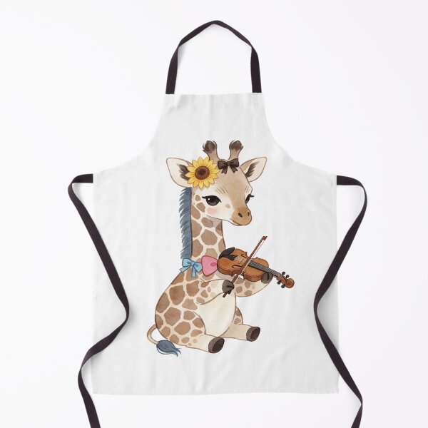 Item preview, Musician Giraffe | Enchanted Violin Player designed and sold by AillustriaAK.