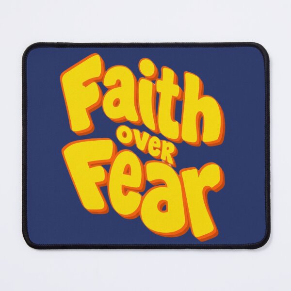 Item preview, Faith Over Fear - Vibrant Retro Typography designed and sold by Emmafeystilo.