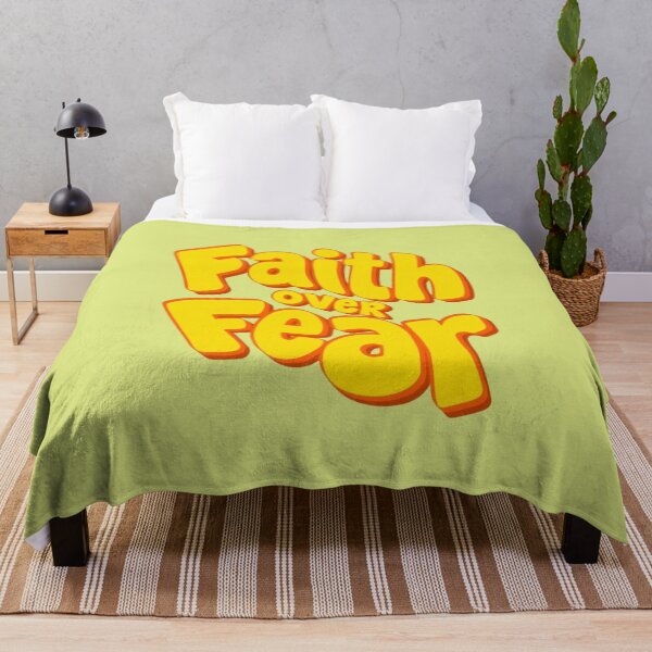 Item preview, Faith Over Fear - Vibrant Retro Typography designed and sold by Emmafeystilo.