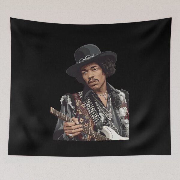 Item preview, Jimi Hendrix designed and sold by Boruto1231.