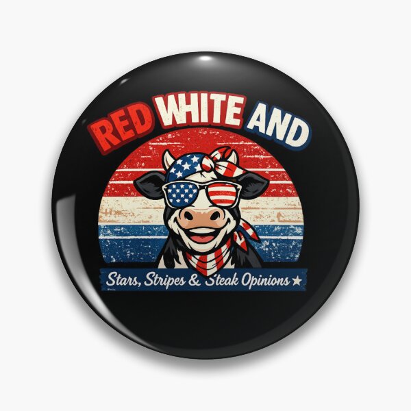Item preview, Red White and Moo Funny Cow designed and sold by HiPatti.