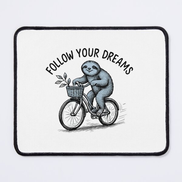Item preview, Follow Your Dreams Cyclist designed and sold by SiarheiYur.