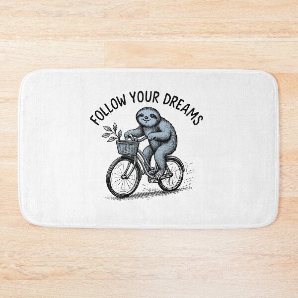 Item preview, Follow Your Dreams Cyclist designed and sold by SiarheiYur.