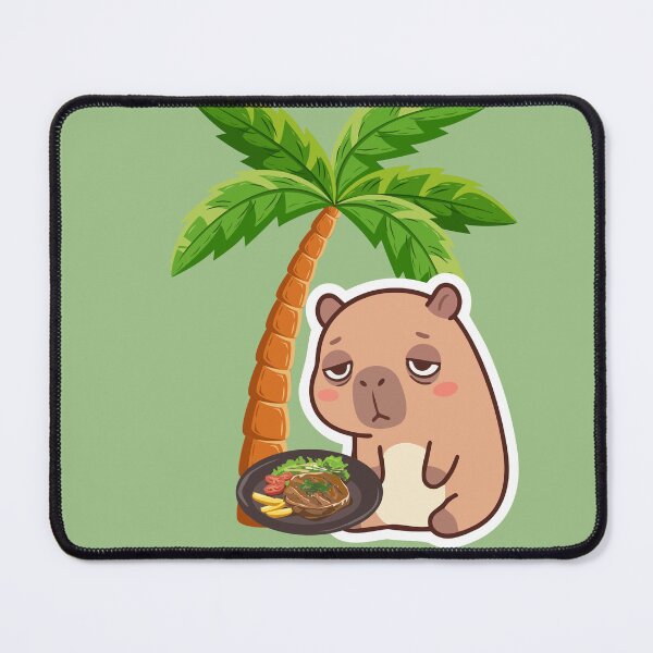 Item preview, The capybara is hungry. designed and sold by BGLucky.
