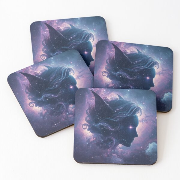 Item preview, Cosmic Fantasy Portrait with Nebula Background designed and sold by Nick Seidel.