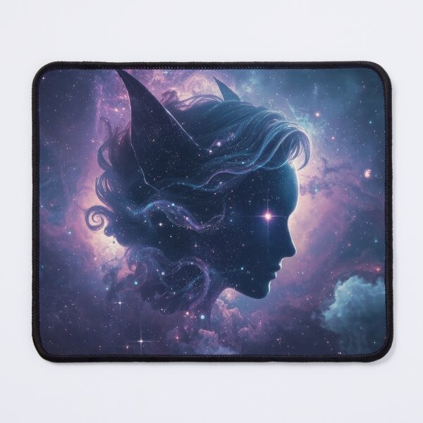 Item preview, Cosmic Fantasy Portrait with Nebula Background designed and sold by Nick Seidel.