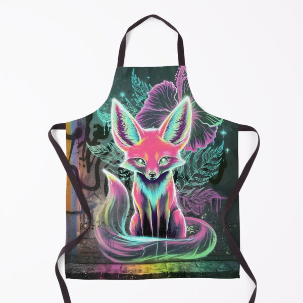 Item preview, Neon fox. designed and sold by MyHappyArtShop.