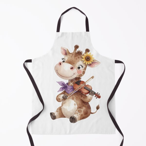 Item preview, Musician Giraffe | Enchanted Violin Player designed and sold by AillustriaAK.