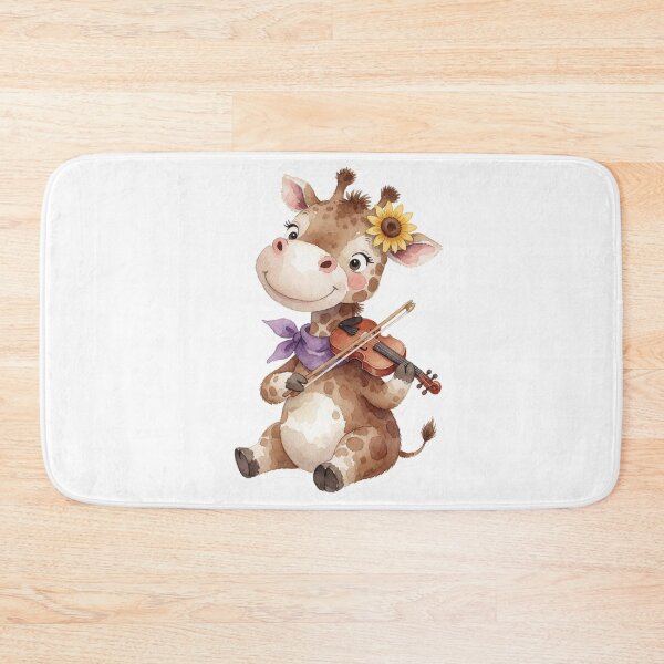 Item preview, Musician Giraffe | Enchanted Violin Player designed and sold by AillustriaAK.