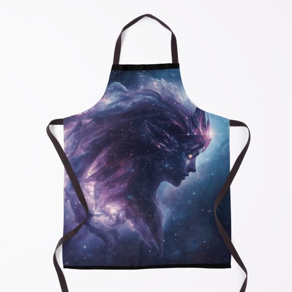 Item preview, Celestial Woman with Cosmic Hair designed and sold by Nick Seidel.