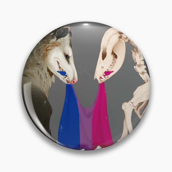 Item preview, Opossum Bisexual Pride  designed and sold by CervidaeDecay.