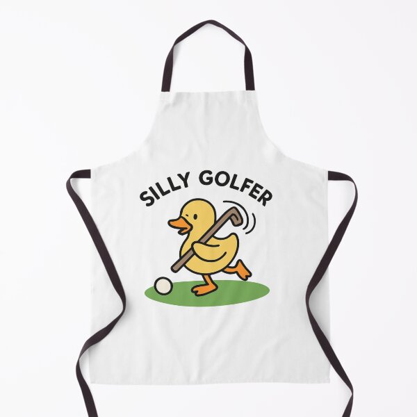 Item preview, Silly Golfer Duck designed and sold by SiarheiYur.