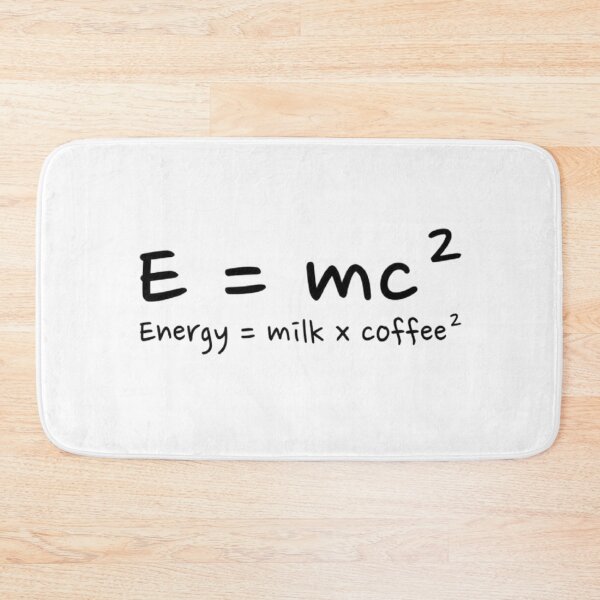 Item preview, Energy = milk * coffee (E=mc2) designed and sold by myideal-shop.