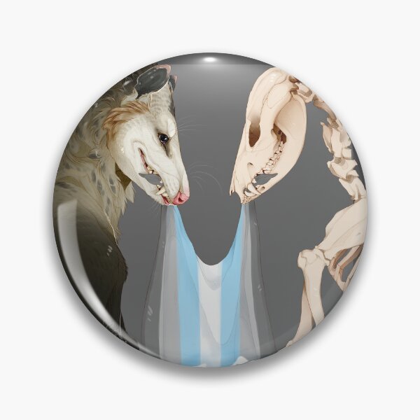 Item preview, Opossum Demiboy Pride designed and sold by CervidaeDecay.