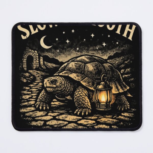 Item preview, Slow Is Smooth – Lantern Tortoise Journey designed and sold by Dogandesighn.