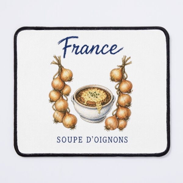 Item preview, France – Onion Soup Vintage Illustration designed and sold by JOANNASKAH.
