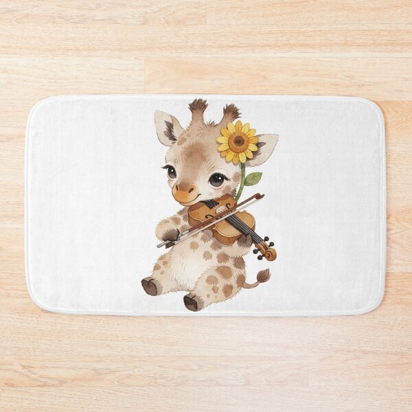 Item preview, Musician Giraffe | Enchanted Violin Player designed and sold by AillustriaAK.