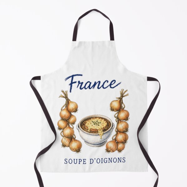 Item preview, France – Onion Soup Vintage Illustration designed and sold by JOANNASKAH.