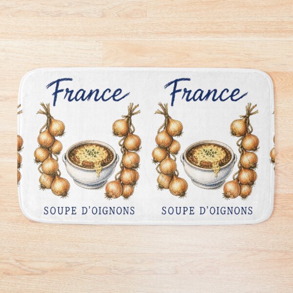 Item preview, France – Onion Soup Vintage Illustration designed and sold by JOANNASKAH.