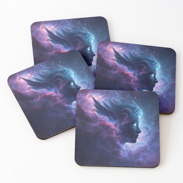 Item preview, Cosmic Dreamscape: Ethereal Celestial Portrait designed and sold by Nick Seidel.