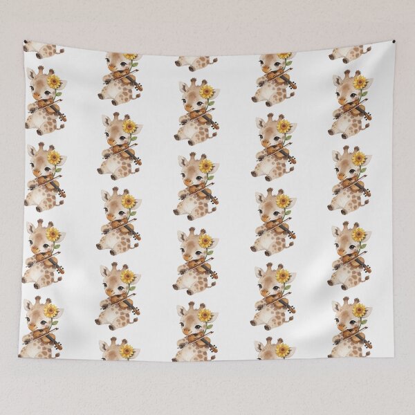 Item preview, Musician Giraffe | Enchanted Violin Player designed and sold by AillustriaAK.