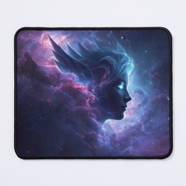 Item preview, Cosmic Dreamscape: Ethereal Celestial Portrait designed and sold by Nick Seidel.